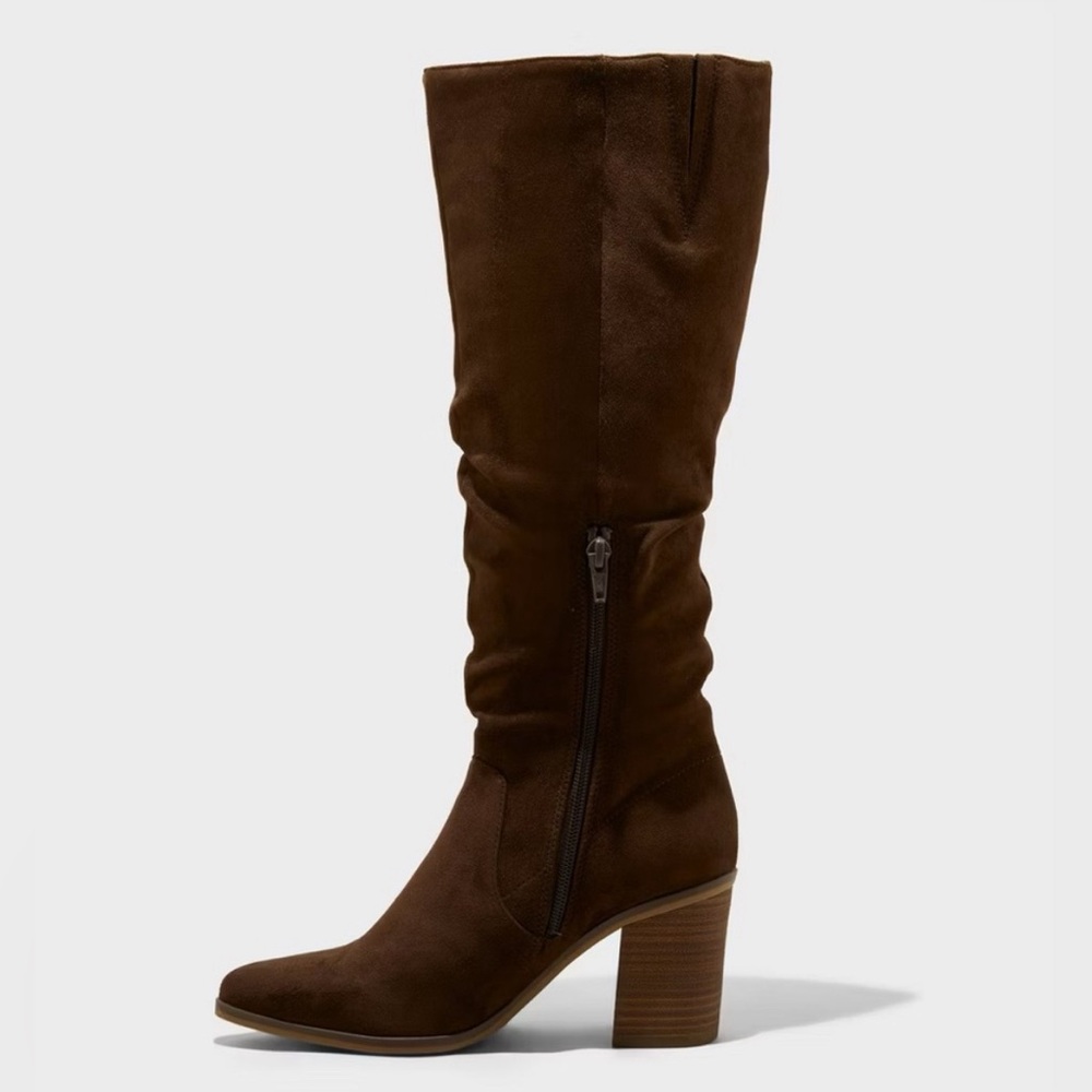 Universal Thread Women’s Junie Tall Boots Brown Size 6 NWT BUT NO ORIGINAL BOX